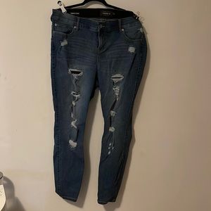 Torrid bombshell skinny jeans